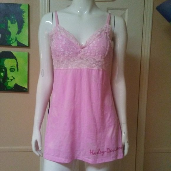 Harley-Davidson Other - Harley Davidson Pink Cotton Nightie